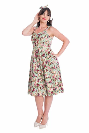 Banned Garden Green Dress - Image 4