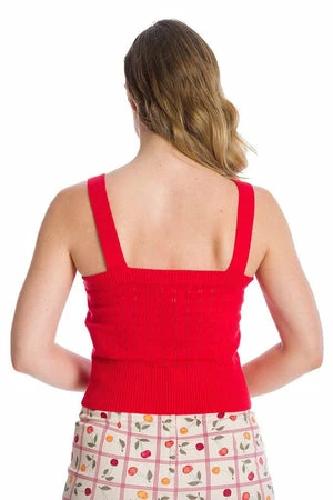 Banned Dora Strap Knit Top - Image 5
