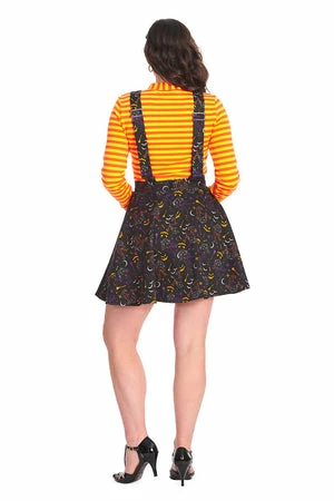 Banned All Hallows Cat Pinafore Dress - Image 2
