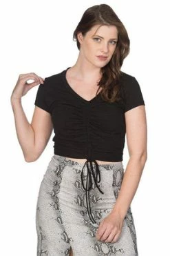 Banned 90S Look Scrunch Up Top