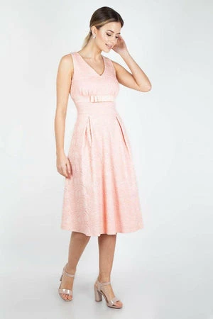 Voodoo Vixen Lauren Peach Bridal Dress - Image 2