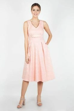 Voodoo Vixen Lauren Peach Bridal Dress