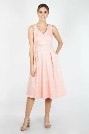 Voodoo Vixen Lauren Peach Bridal Dress