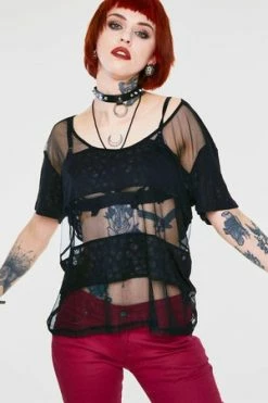 Jawbreaker Mini Skulls Oversized Top