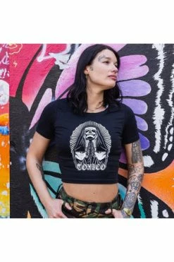 Toxico Nun Cropped Tee