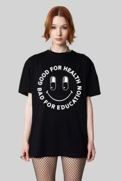 Long Clothing Rave Smiley Top - Unisex