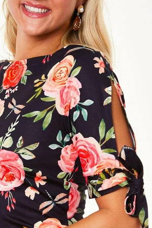 Voodoo Vixen Rosabeth Floral Knit Top - Image 5