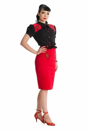 Banned Blooming Rose Shirt - Image 4