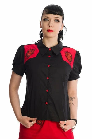 Banned Blooming Rose Shirt - Image 3