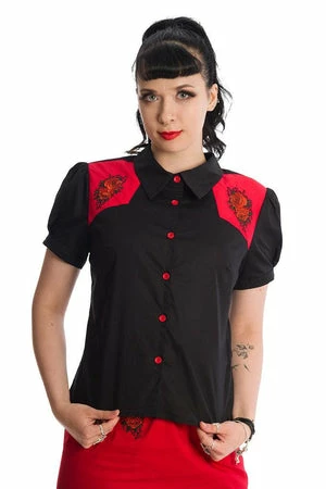 Banned Blooming Rose Shirt - Image 2