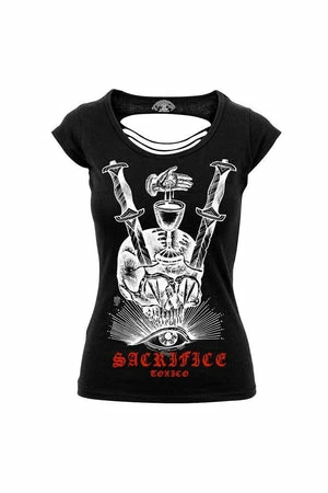 Toxico Sacrifice Cut-Back Tee - Image 4