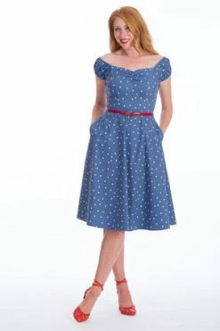 Banned Sherry Spot Fit & Flare Dress