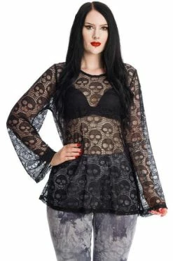 Banned Lace Skull Dress