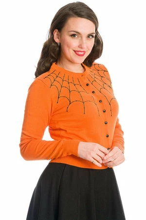 Banned Under Her Web Spell Cardigan - Image 3