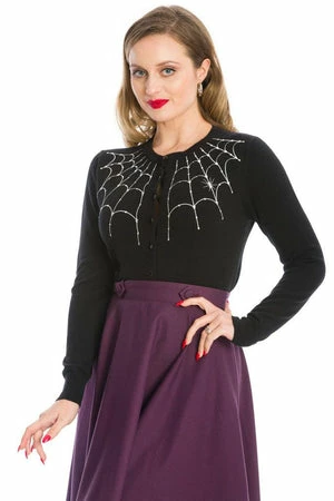 Banned Under Her Web Spell Cardigan - Image 8