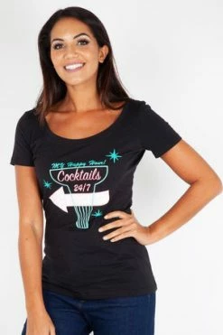Voodoo Vixen Always Happy Hour Tee
