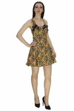 Dr Faust Aztec Ancient Civilisation Mini Dress - Daphne