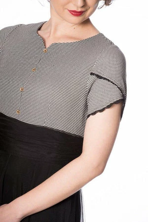 Banned Betty Houndstooth Dress - Image 4
