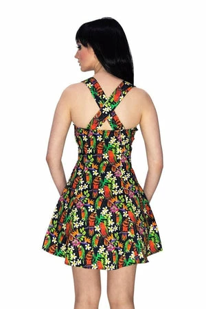 Dr Faust Birds Of Paradise Mini Dress - Avery - Image 4