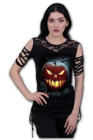 Spiral Carving Death - Lace Shoulder Strap Sleeve - Image 2