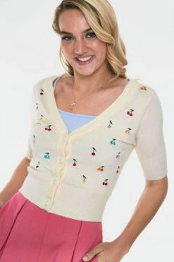 Voodoo Vixen Catorina Cardigan With 3/4 Sleeves