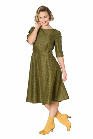 Banned Cheeky Fit And Flare Dress - Image 5