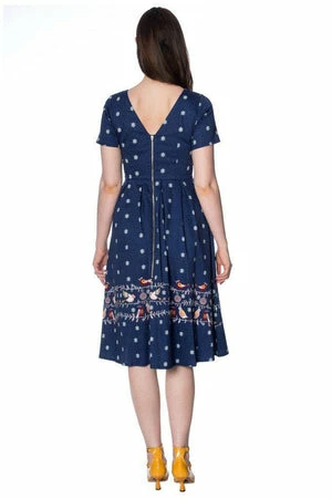 Banned Christmas Bird Dress - Image 2