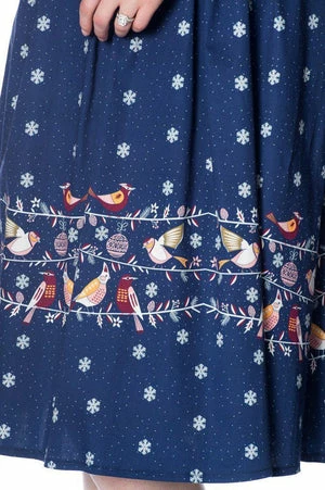 Banned Christmas Bird Dress - Image 6