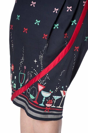 Banned Christmas Cocktails Pencil Dress - Image 3