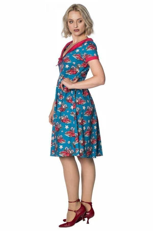 Banned Christmas Drive Thrucollar Dress - Image 4