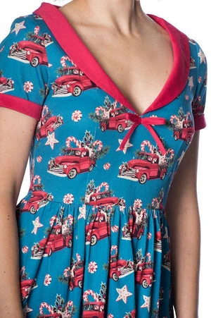 Banned Christmas Drive Thrucollar Dress - Image 5