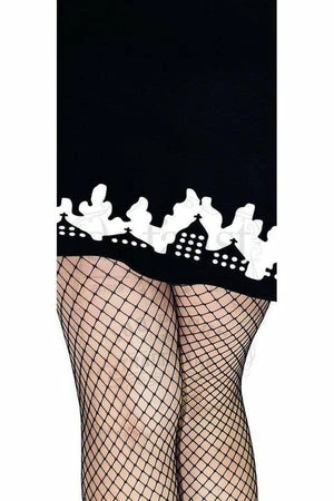 Dr Faust Church Burning Black Mini Dress - Shiloh - Image 3