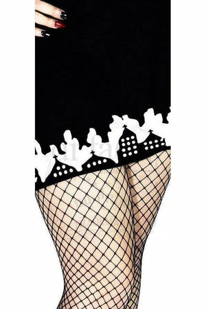 Dr Faust Church Burning Black Mini Dress - Shiloh - Image 4