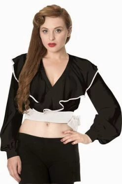 Banned Classy Dame Wrap Top
