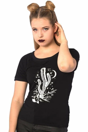 Banned Cosmic Cactus Raglan Top - Image 3