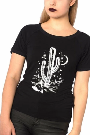 Banned Cosmic Cactus Raglan Top - Image 4