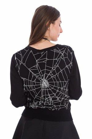 Banned Creepy Spider Cardigan - Image 2