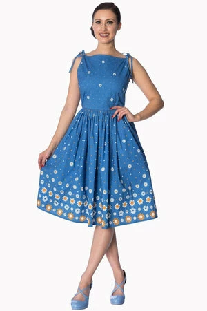 Banned Daisy Chain 50s Tie Sun Dress