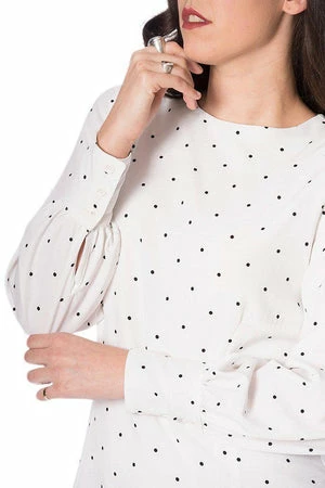 Banned Dolly Dot Dress - Image 4