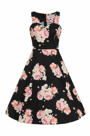 Banned English Rose Fit & Flare Dress