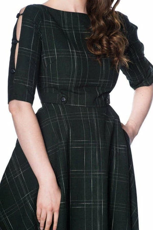 Banned Gabrielle Check Dress - Image 4