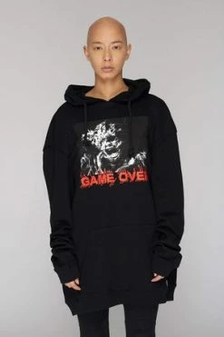 Long Clothing Game Over Hooded Sweatshirt - Unisex