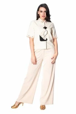 Banned Geo Cat Blouse