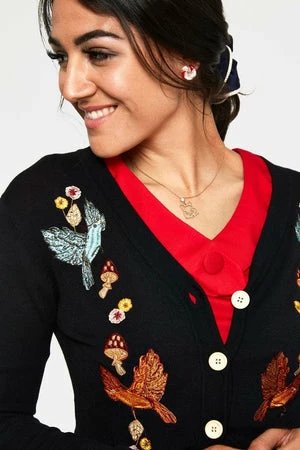 Voodoo Vixen Ginny Woodland Cardigan - Image 24