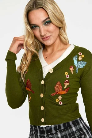 Voodoo Vixen Ginny Woodland Cardigan