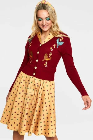 Voodoo Vixen Ginny Woodland Cardigan - Image 8