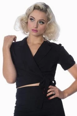 Banned Happy Days Wrap Top