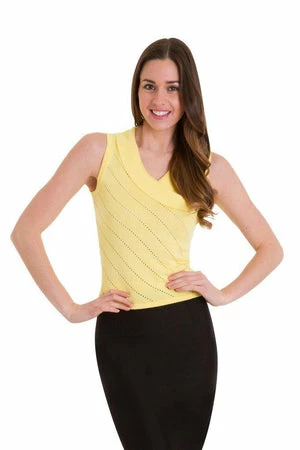 Banned It’s A Wrap Pointelle Knit Top - Image 7