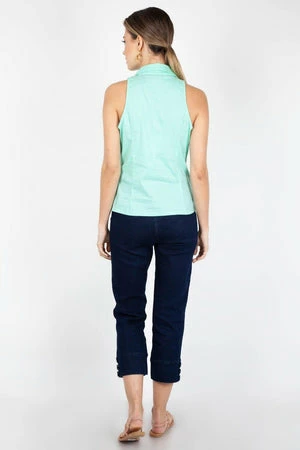 Voodoo Vixen Jasmine Sleeveless Shirt - Image 5