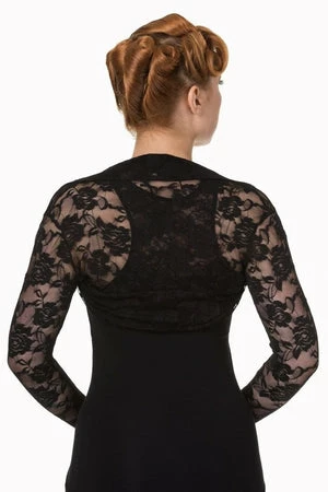 Banned Lace Rose Bolero - Image 2